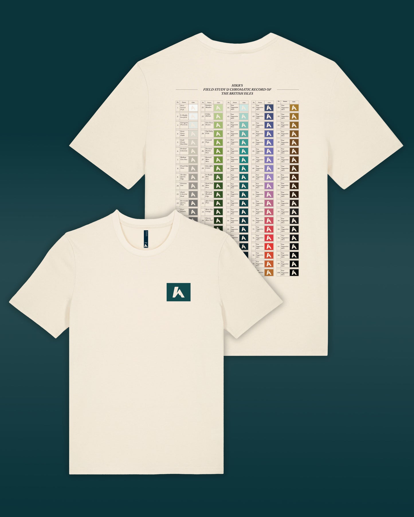 HIKR MUZM 100% Organic Cotton Range