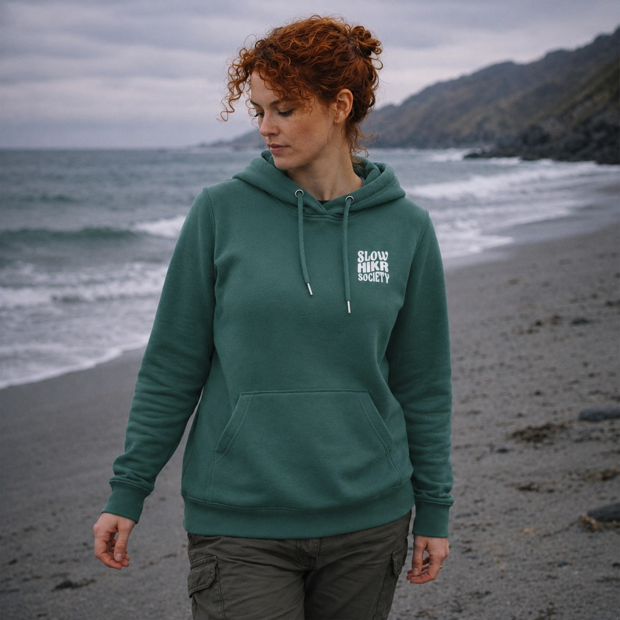 Slow HIKR Society 100% Organic Cotton Hoodie