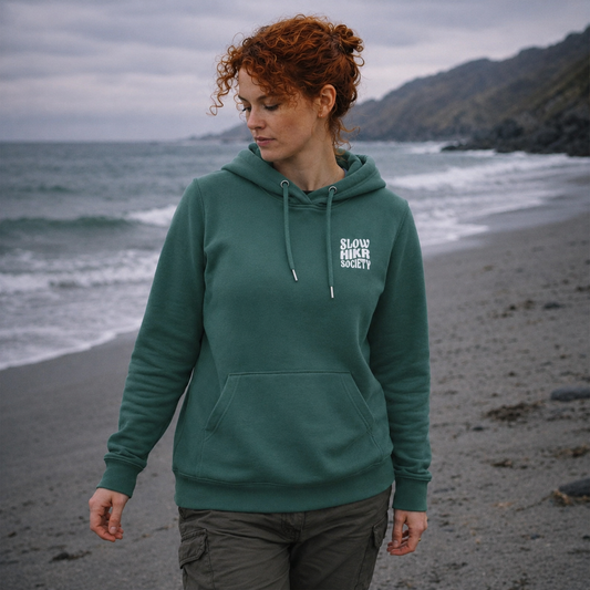 Slow HIKR Society 100% Organic Cotton Hoodie
