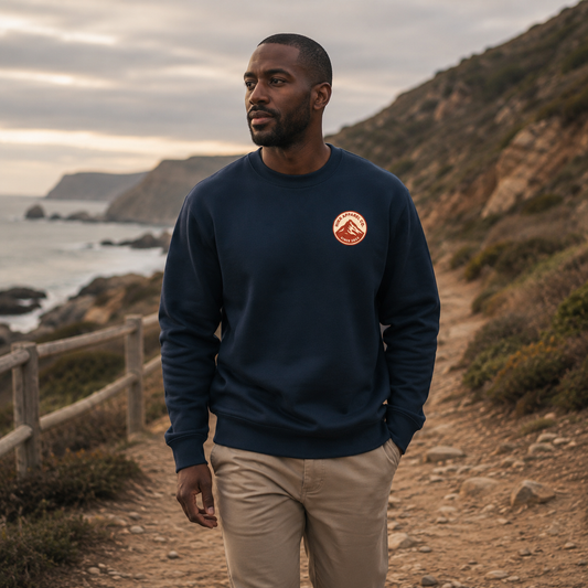 HIKR Apparel Co 100% Organic Cotton Sweater