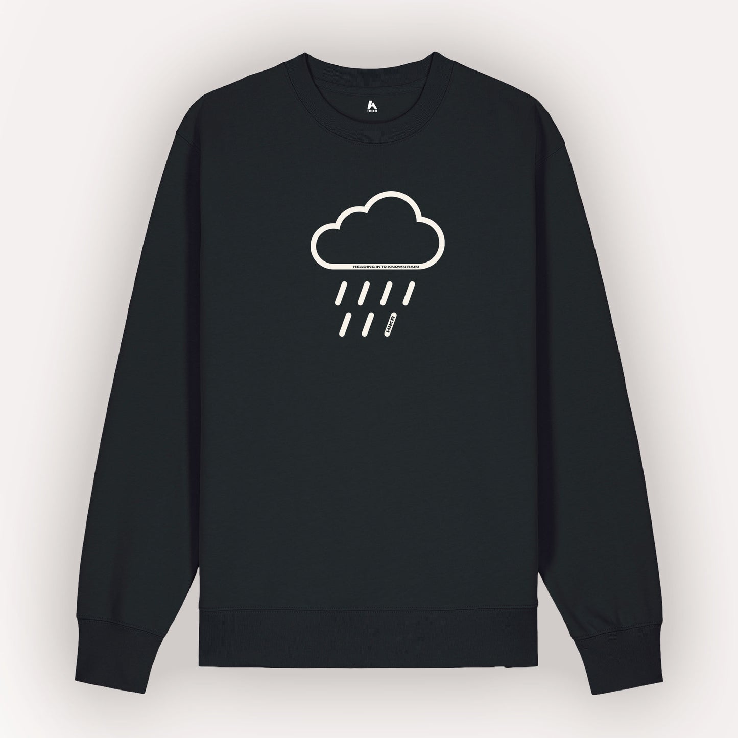 Heading Into Known Rain 100% Organic Cotton Sweater