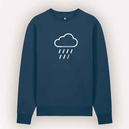 Heading Into Known Rain 100% Organic Cotton Sweater