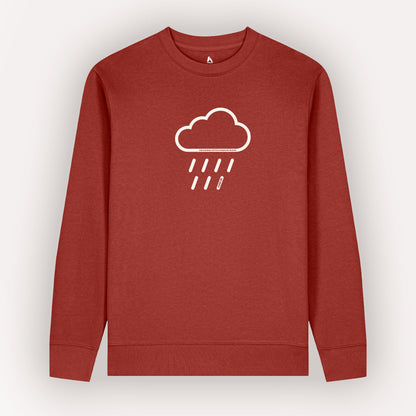 Heading Into Known Rain 100% Organic Cotton Sweater