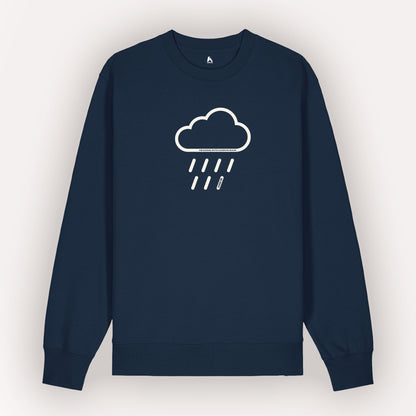 Heading Into Known Rain 100% Organic Cotton Sweater