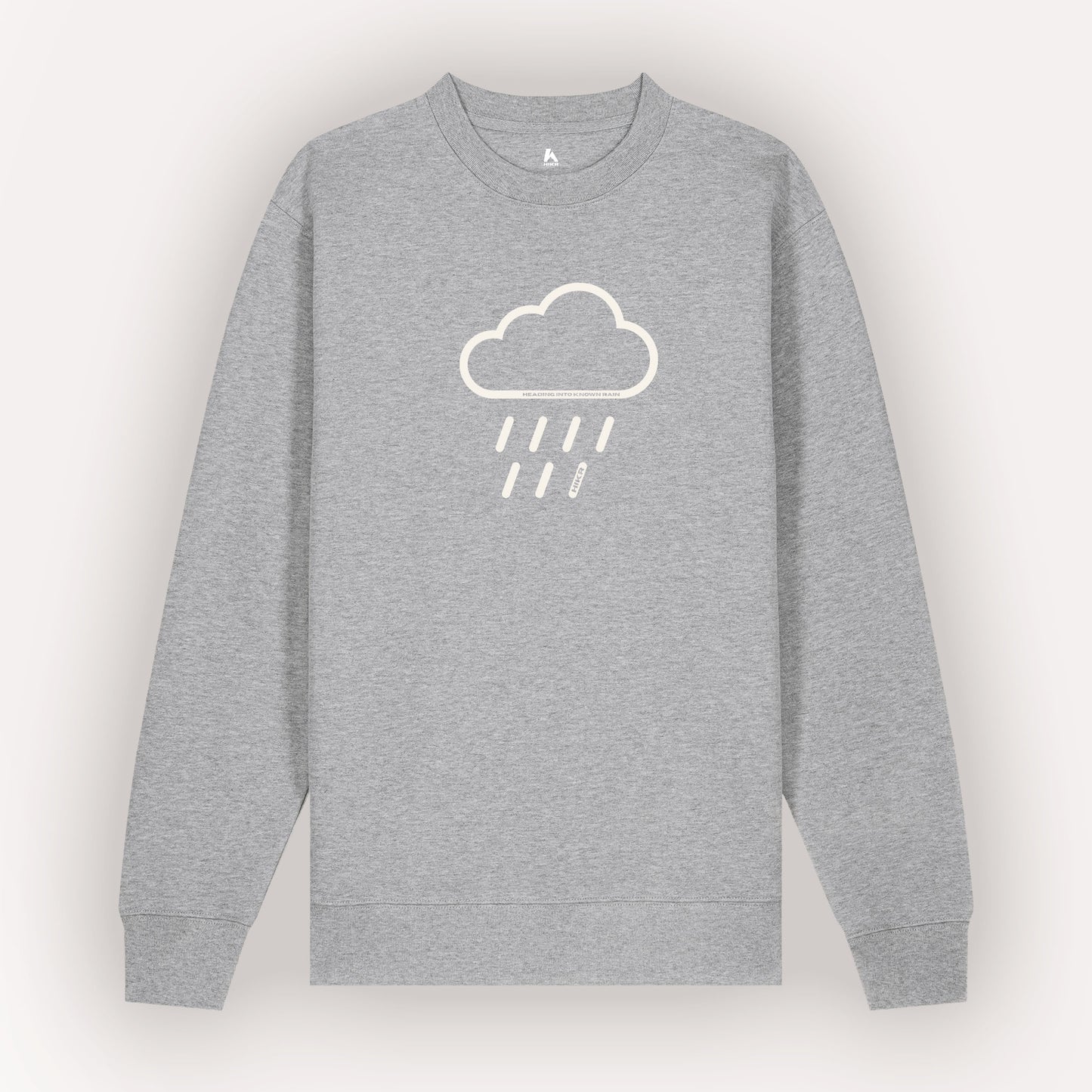 Heading Into Known Rain 100% Organic Cotton Sweater