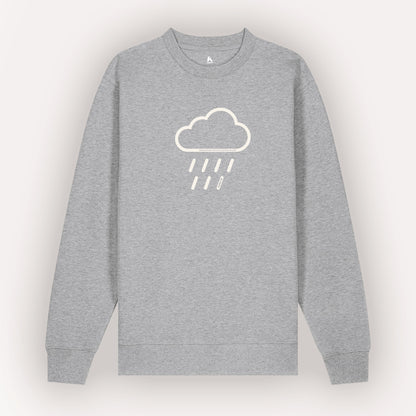 Heading Into Known Rain 100% Organic Cotton Sweater