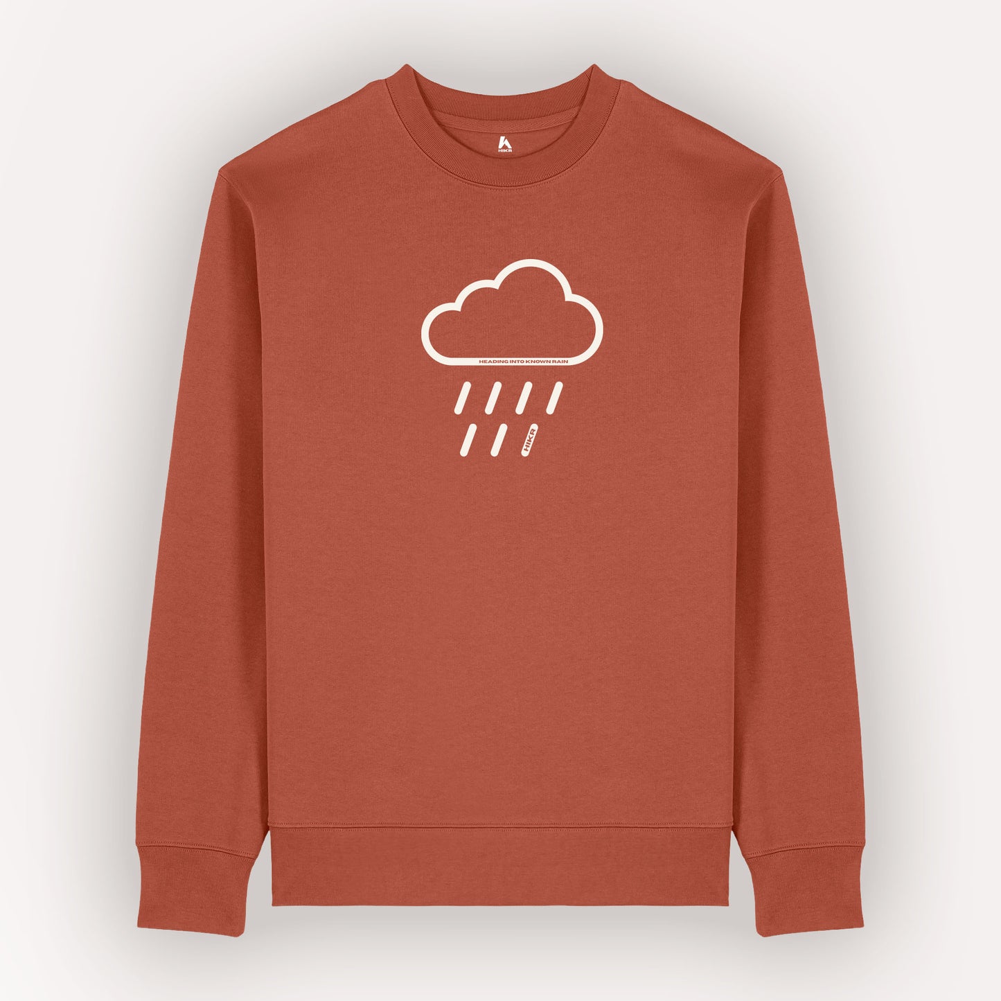 Heading Into Known Rain 100% Organic Cotton Sweater