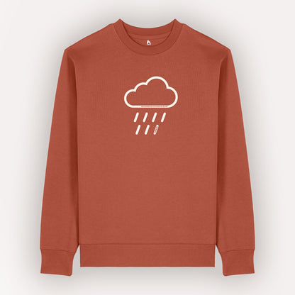 Heading Into Known Rain 100% Organic Cotton Sweater