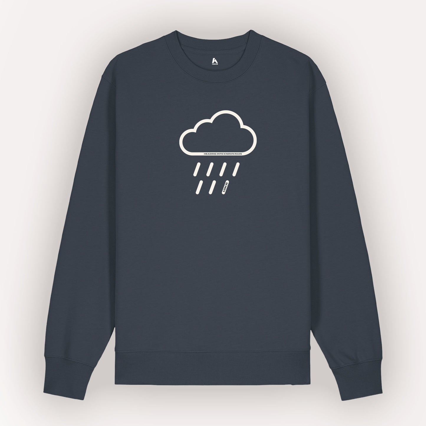 Heading Into Known Rain 100% Organic Cotton Sweater