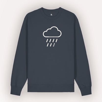 Heading Into Known Rain 100% Organic Cotton Sweater