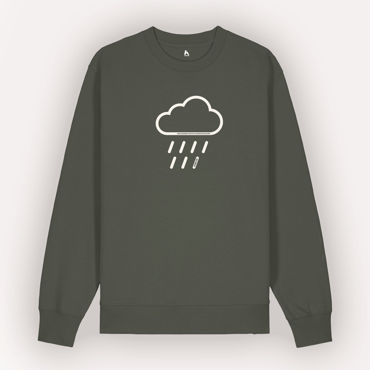 Heading Into Known Rain 100% Organic Cotton Sweater