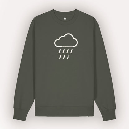 Heading Into Known Rain 100% Organic Cotton Sweater