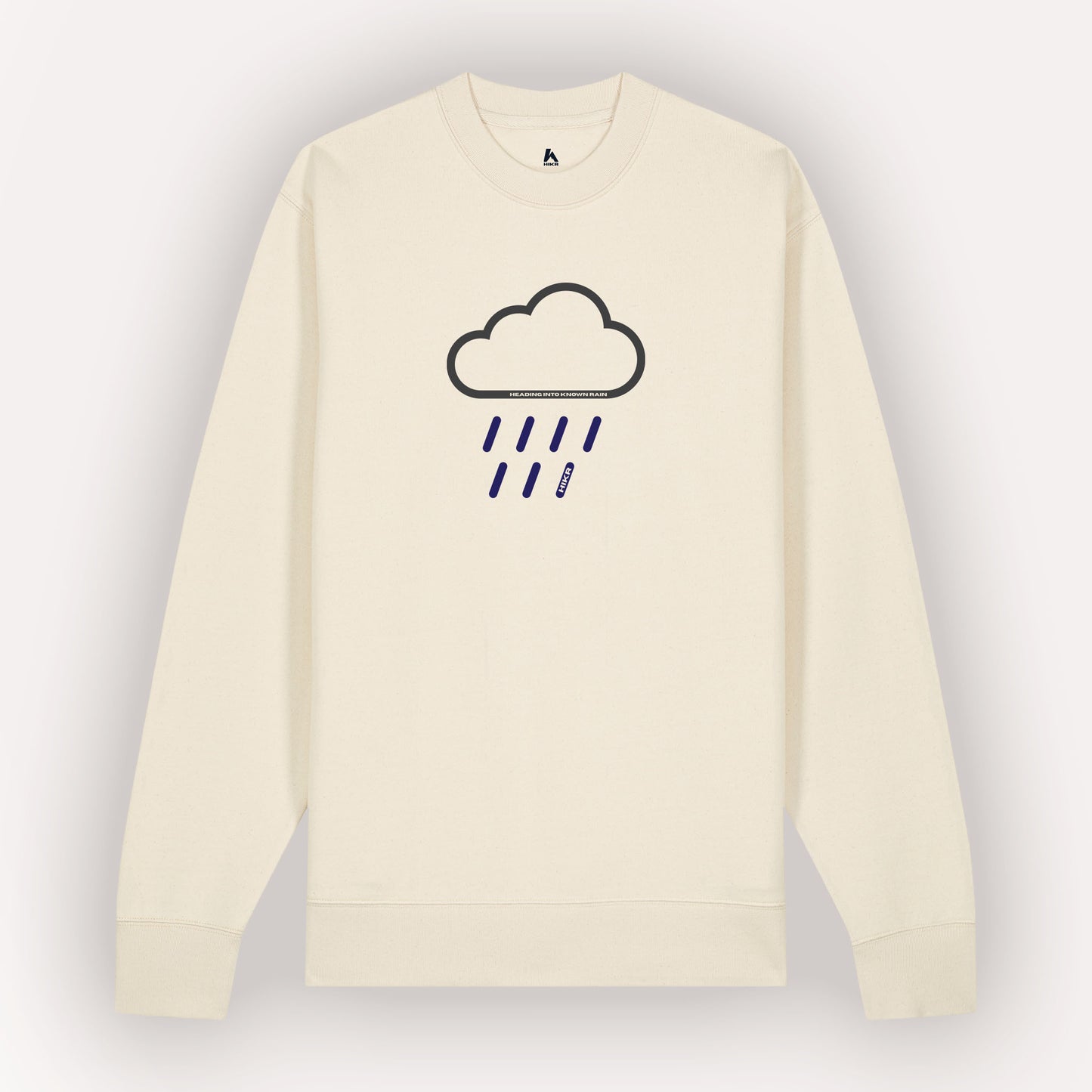Heading Into Known Rain 100% Organic Cotton Sweater