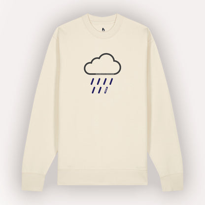 Heading Into Known Rain 100% Organic Cotton Sweater
