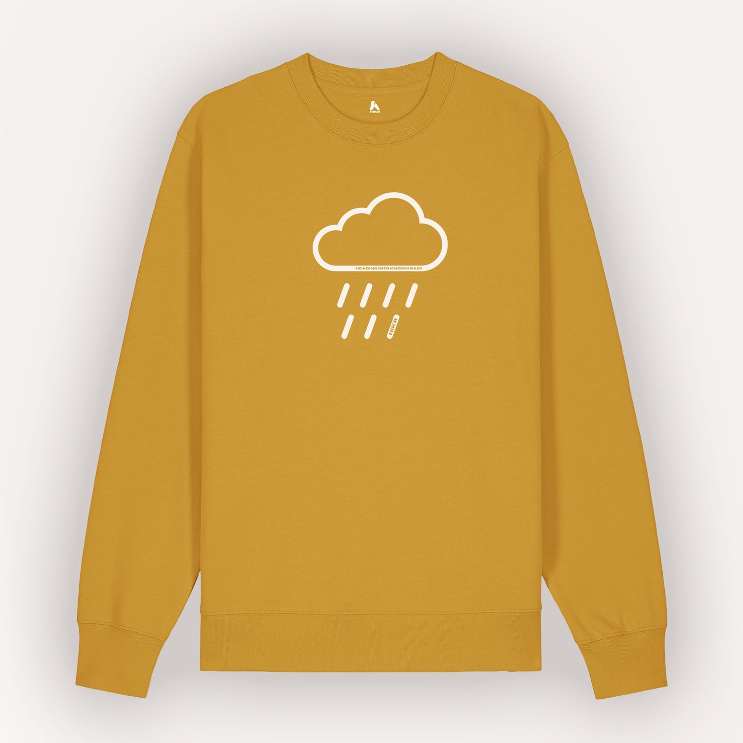 Heading Into Known Rain 100% Organic Cotton Sweater