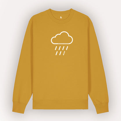 Heading Into Known Rain 100% Organic Cotton Sweater