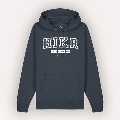HIKR VRSTY 100% Organic Cotton Hoodie