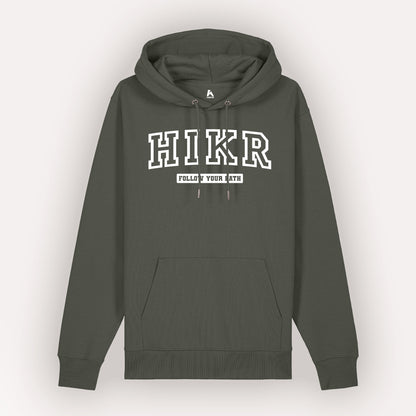 HIKR VRSTY 100% Organic Cotton Hoodie