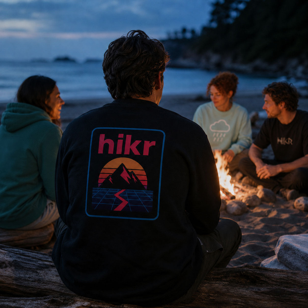 HIKR Glo 100% Organic Cotton Sweater