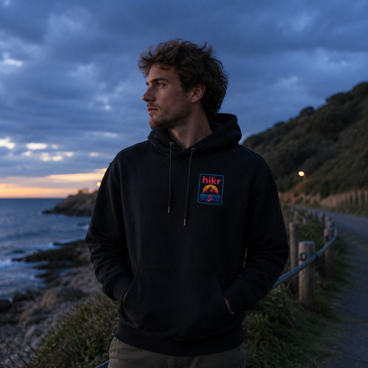 HIKR Glo 100% Organic Cotton Hoodie