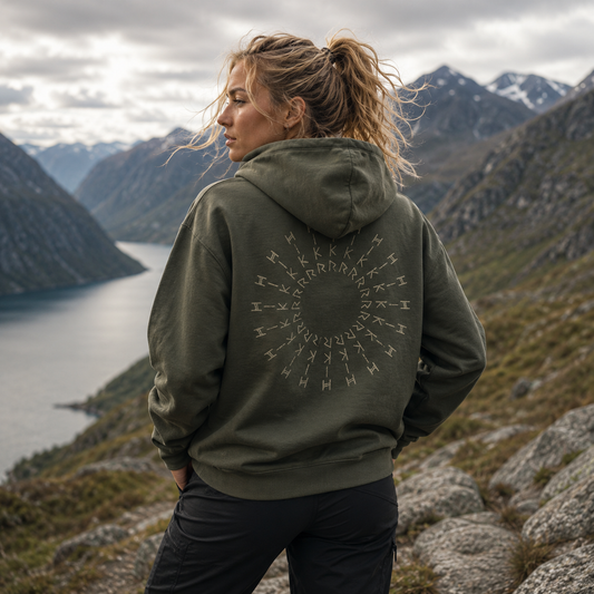 HIKR NORD 100% Organic Cotton Hoodie