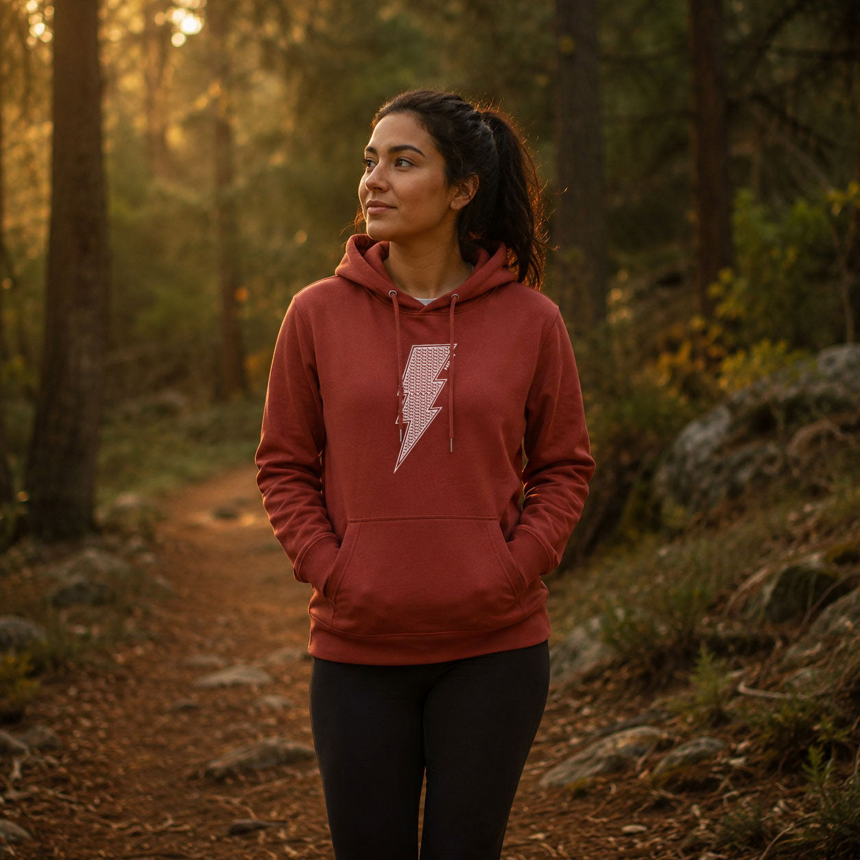 HIKR NRG 100% Organic Cotton Hoodie