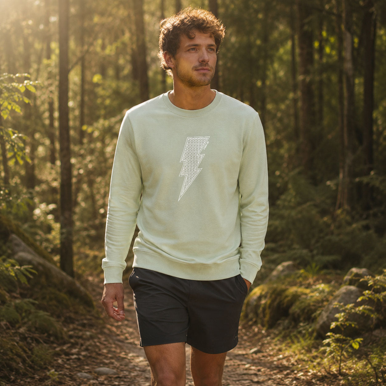 HIKR NRG Organic Cotton Lightweight Sweater