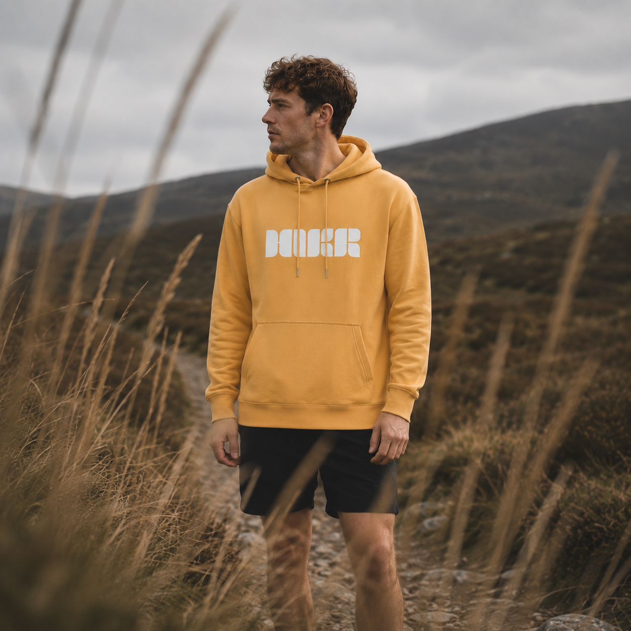 HIKR PEBL 100% Organic Cotton Hoodie