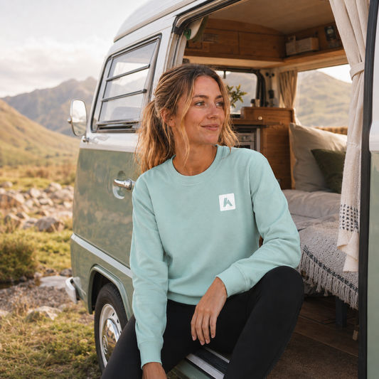 HIKR Void Organic Cotton Lightweight Sweater
