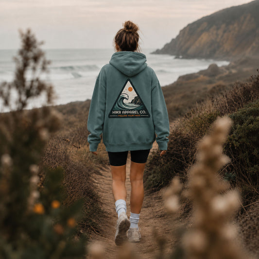 HIKR Arfordir 100% Organic Cotton Hoodie