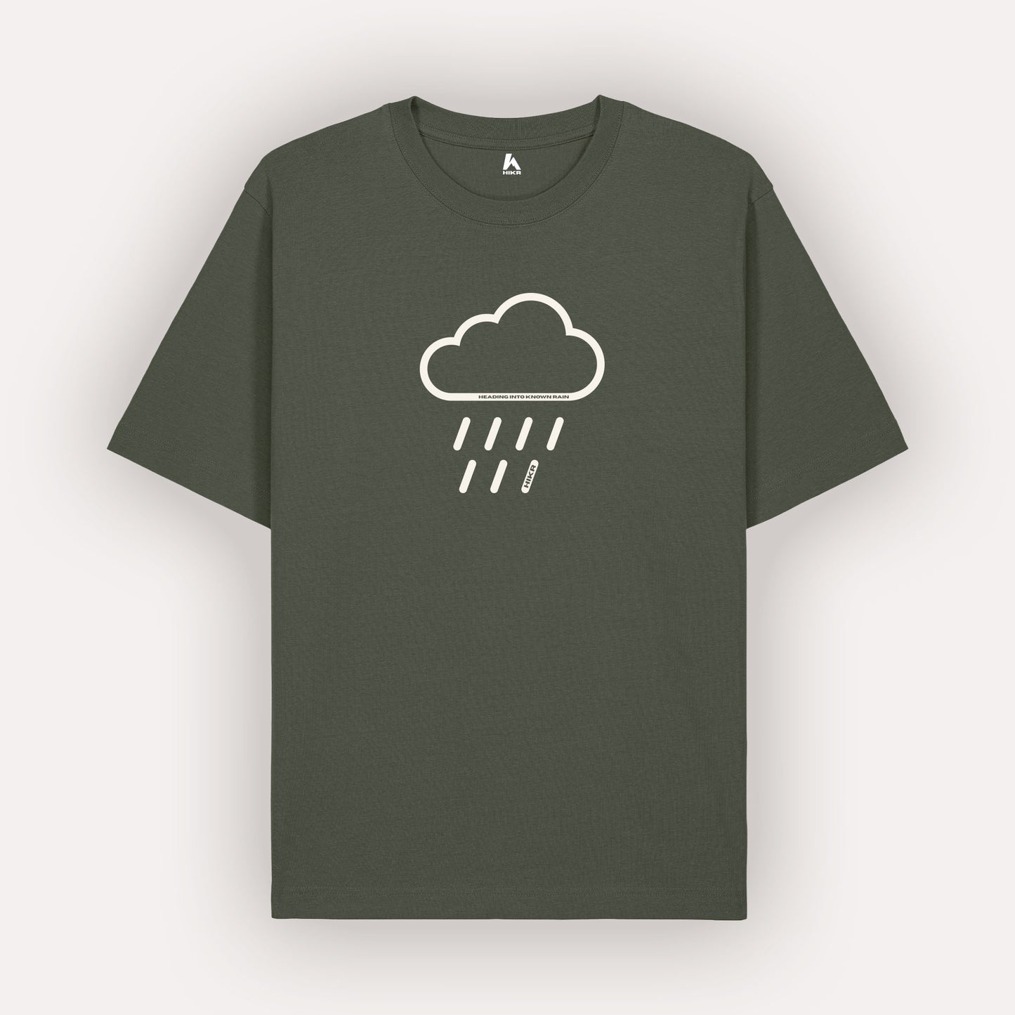 Heading Into Known Rain 100% Organic Cotton Heavyweight T-Shirt