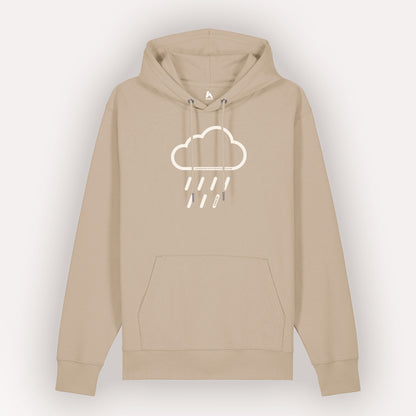 Heading Into Known Rain 100% Organic Cotton Hoodie