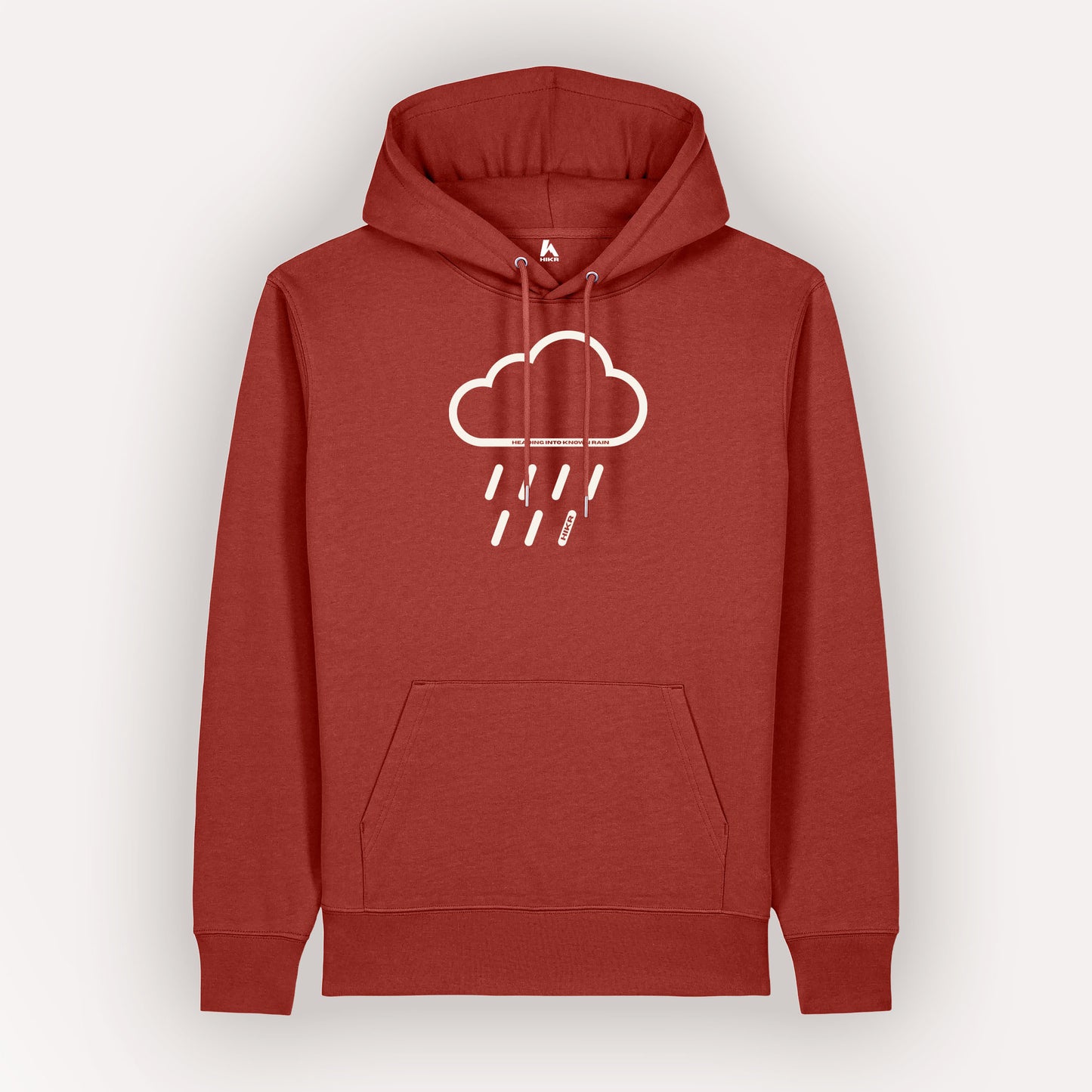 Heading Into Known Rain 100% Organic Cotton Hoodie