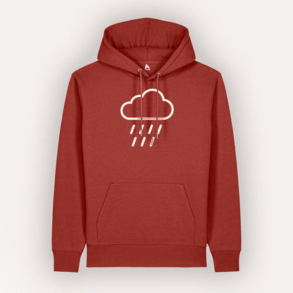 Heading Into Known Rain 100% Organic Cotton Hoodie