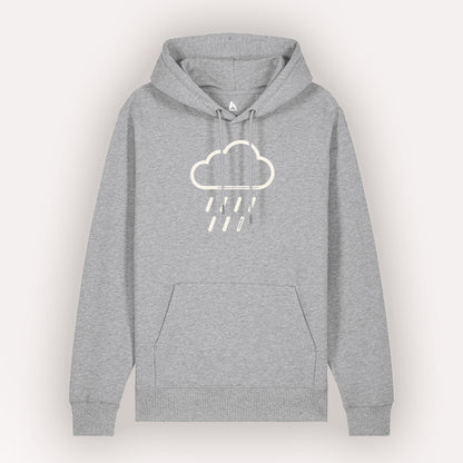 Heading Into Known Rain 100% Organic Cotton Hoodie