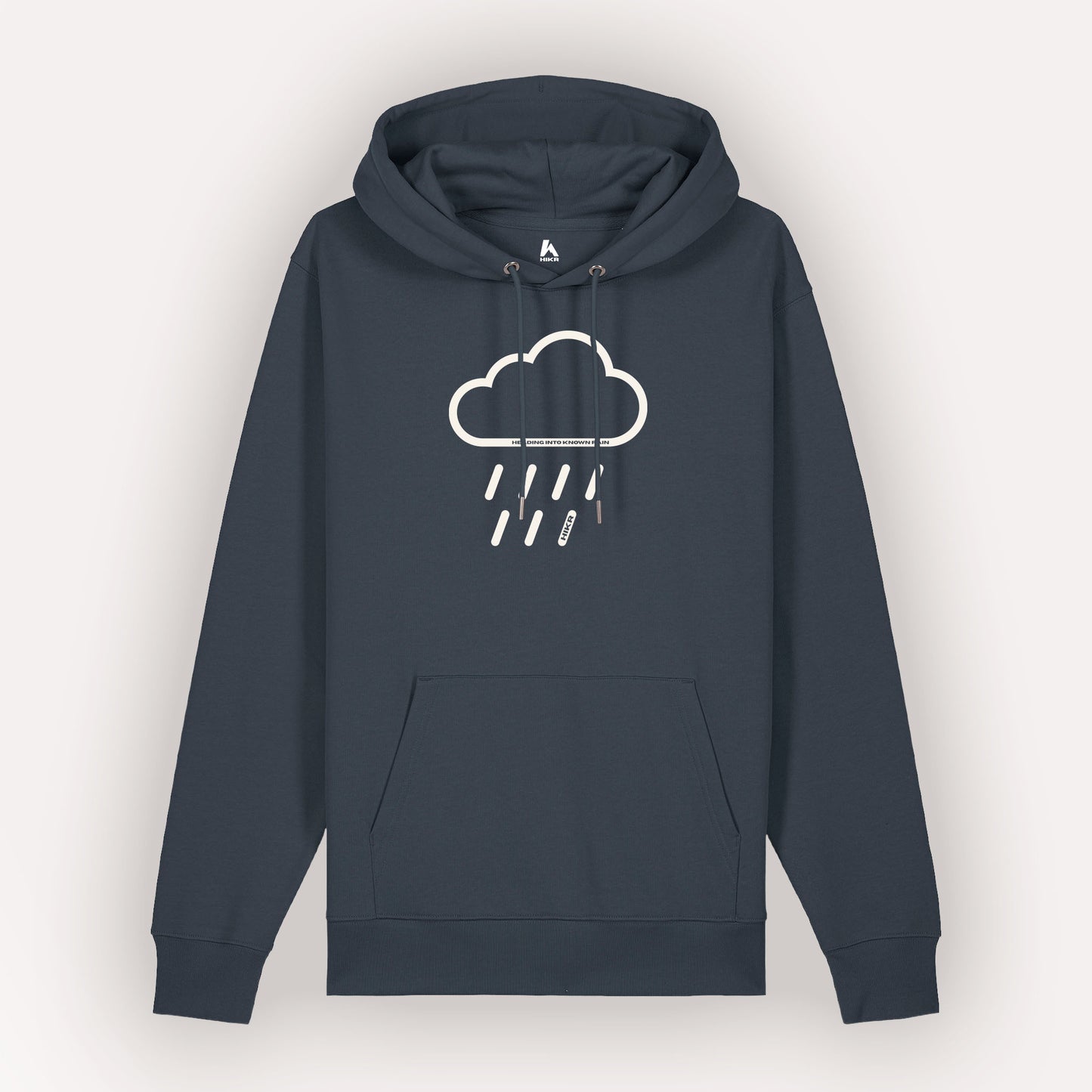 Heading Into Known Rain 100% Organic Cotton Hoodie