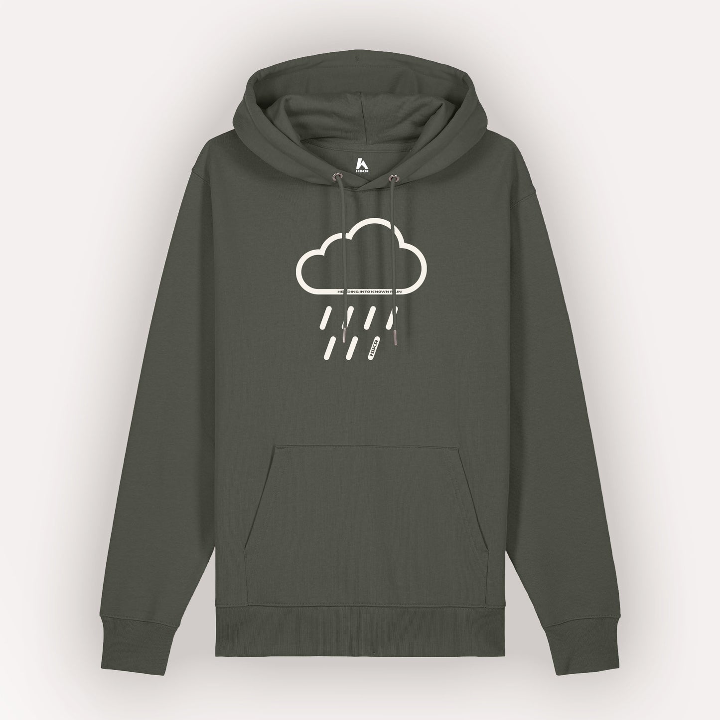 Heading Into Known Rain 100% Organic Cotton Hoodie