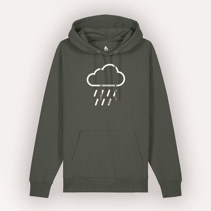 Heading Into Known Rain 100% Organic Cotton Hoodie