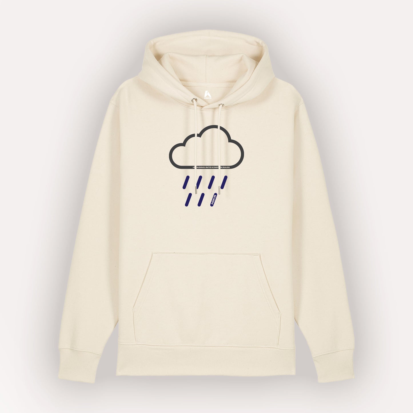 Heading Into Known Rain 100% Organic Cotton Hoodie