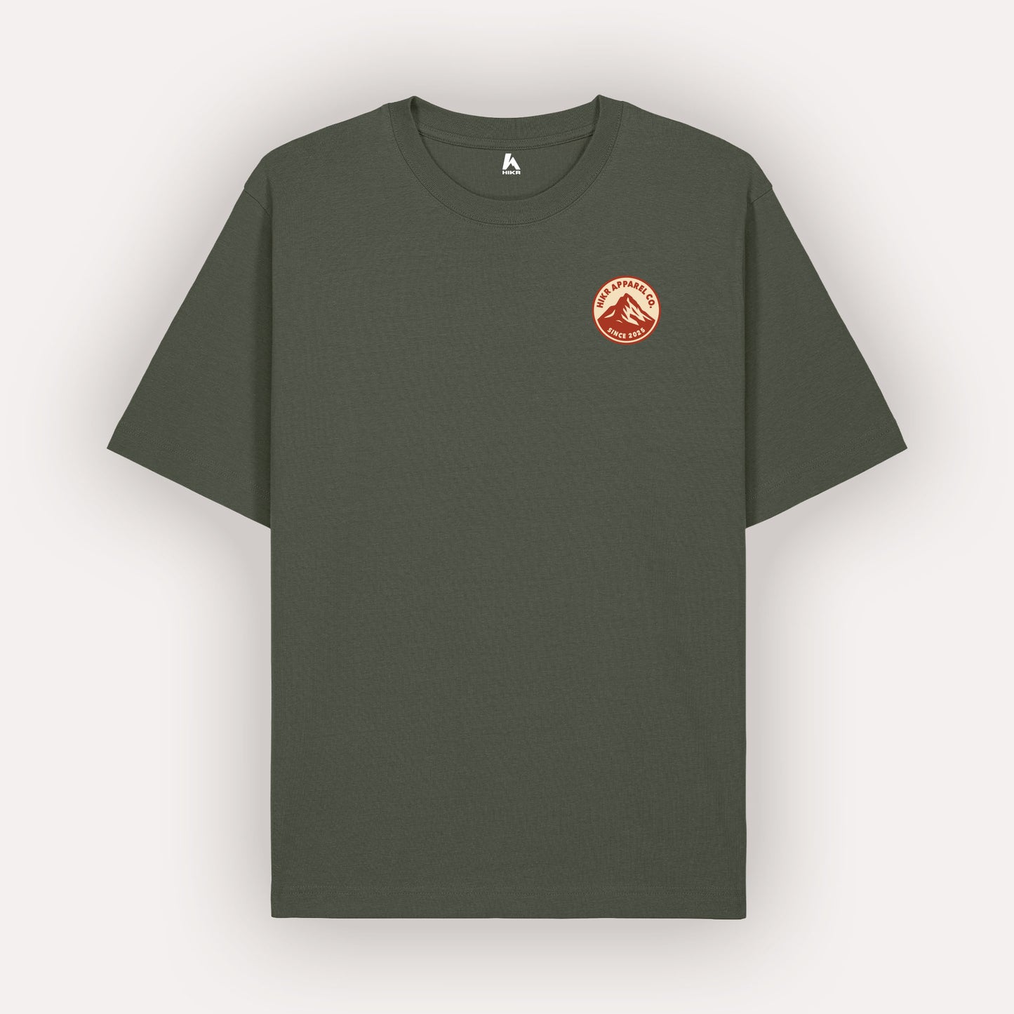 HIKR Apparel Co 100% Organic Cotton Heavyweight T-Shirt