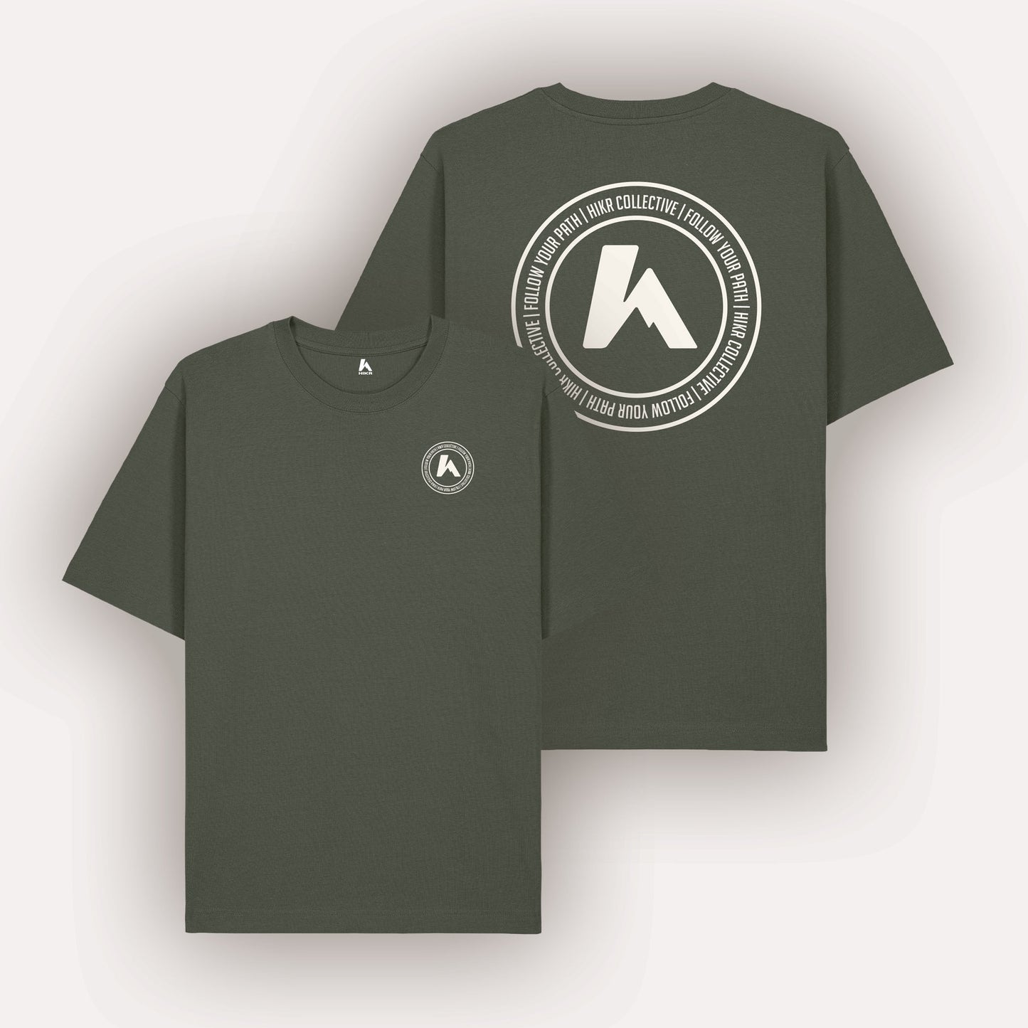 HIKR Collective 100% Organic Cotton Heavyweight T-Shirt