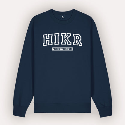 HIKR VRSTY 100% Organic Cotton Sweater