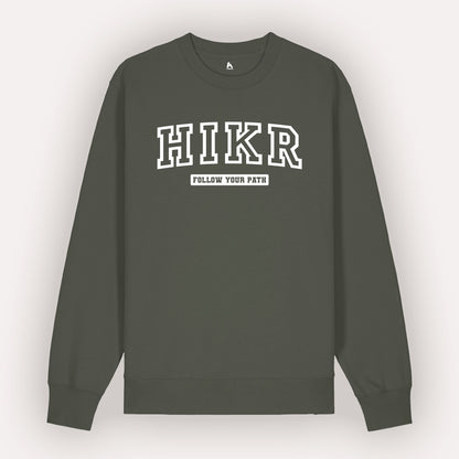 HIKR VRSTY 100% Organic Cotton Sweater