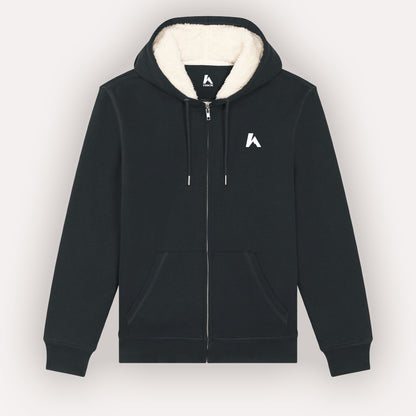 HIKR Hygge Organic Cotton Sherpa Lined Hoodie