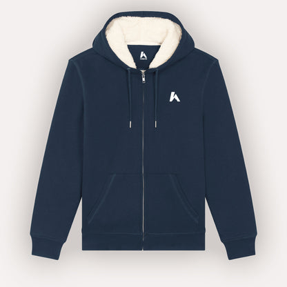HIKR Hygge Organic Cotton Sherpa Lined Hoodie