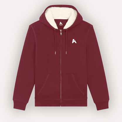 HIKR Hygge Organic Cotton Sherpa Lined Hoodie