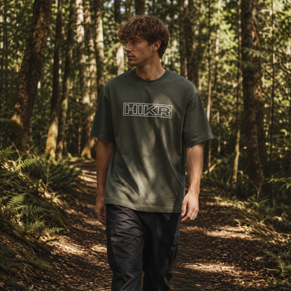 HIKR Landmark 100% Organic Cotton Heavyweight T-Shirt