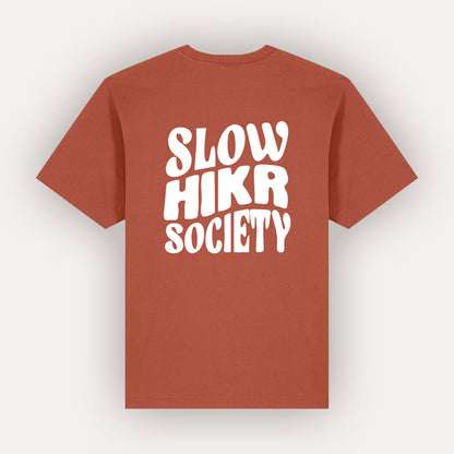 Slow HIKR Society 100% Organic Cotton Heavyweight T-Shirt