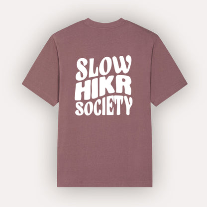Slow HIKR Society 100% Organic Cotton Heavyweight T-Shirt