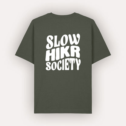 Slow HIKR Society 100% Organic Cotton Heavyweight T-Shirt